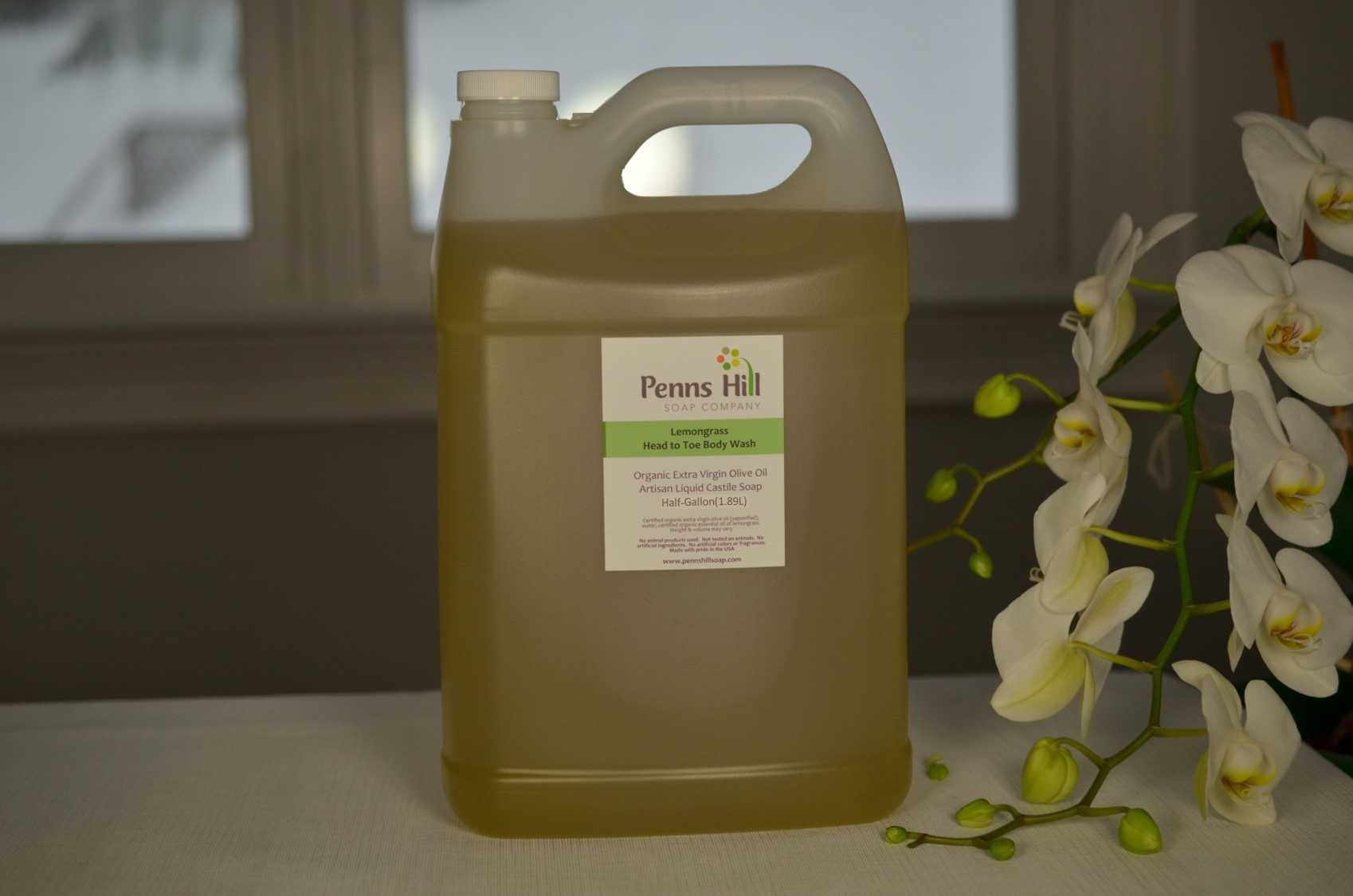 Lemongrass Organic Olive Oil Liquid Soap