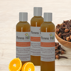 Organic Olive Oil Soap Spiced Orange 3 Pack